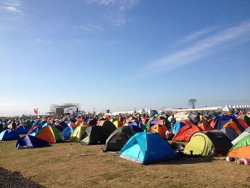 迷笛露营吃瓜,吃瓜群众的热闹盛宴